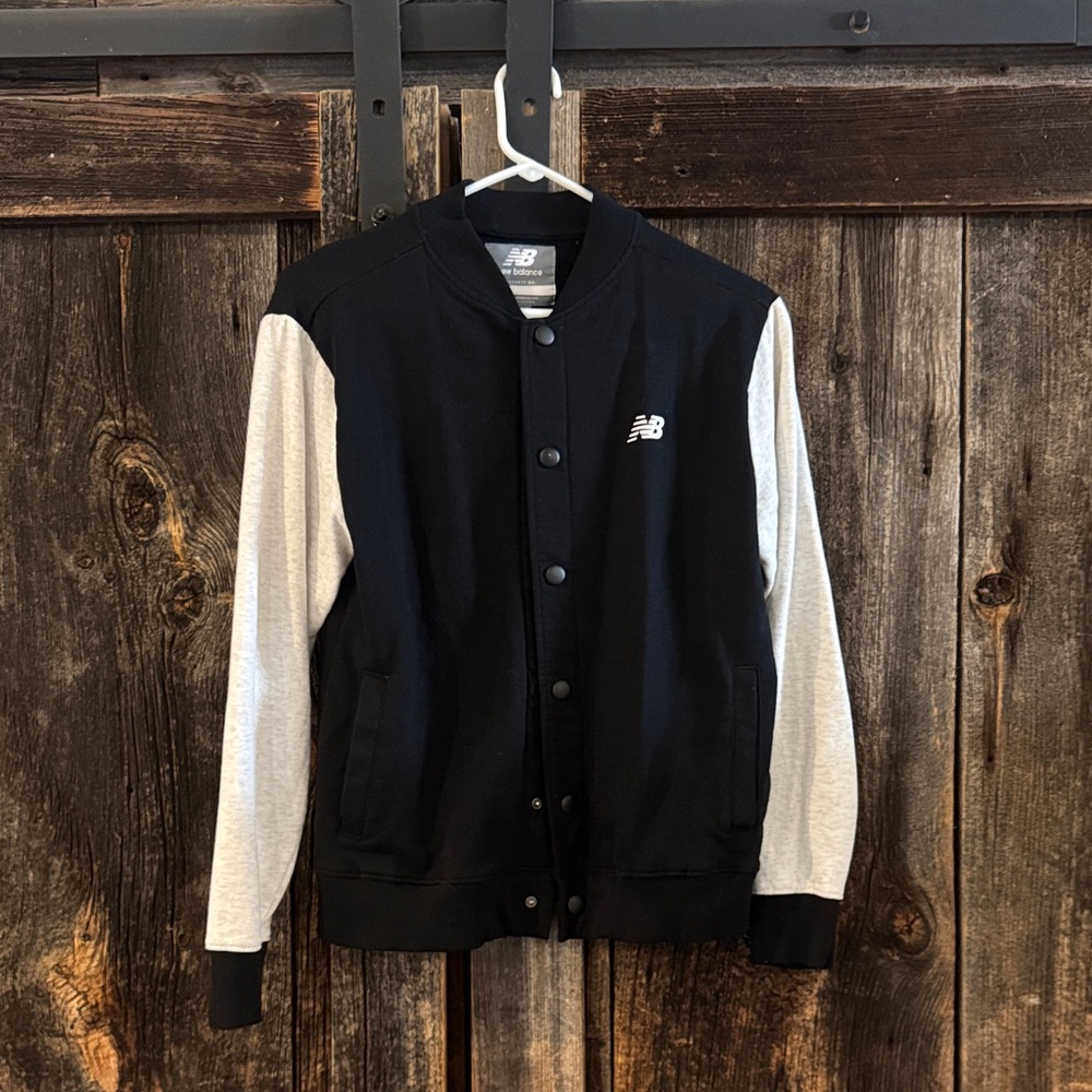 New Balance Black and White Jacket
